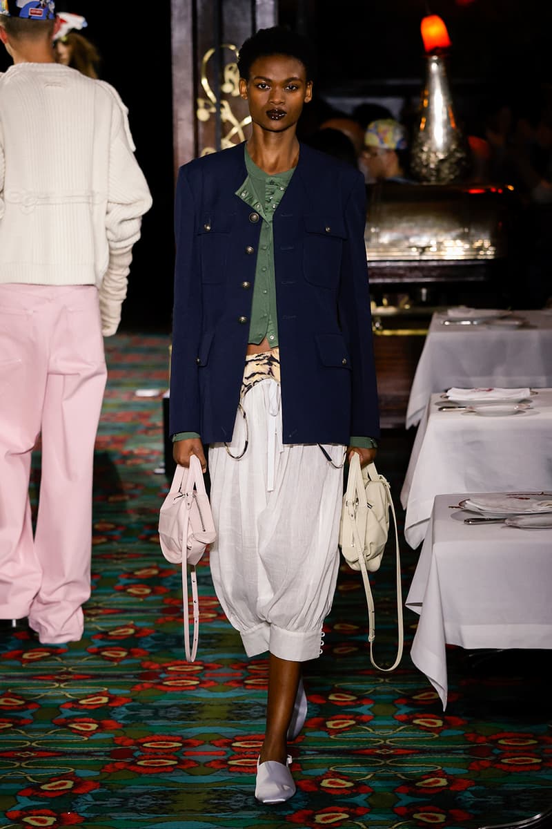 Nigo Kenzo Paris Fashion Week SS26 Collection futura collaboration spring summer 2026 hiroshi fujiwara maxims paris restaurant