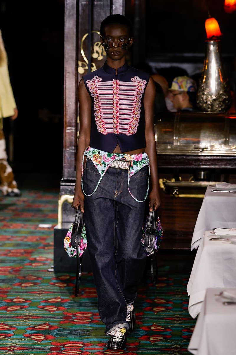 Nigo Kenzo Paris Fashion Week SS26 Collection futura collaboration spring summer 2026 hiroshi fujiwara maxims paris restaurant