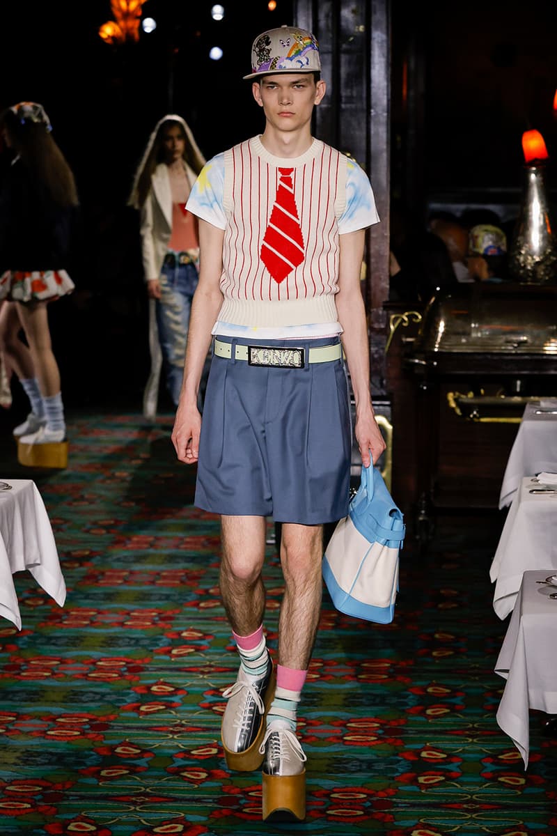 Nigo Kenzo Paris Fashion Week SS26 Collection futura collaboration spring summer 2026 hiroshi fujiwara maxims paris restaurant