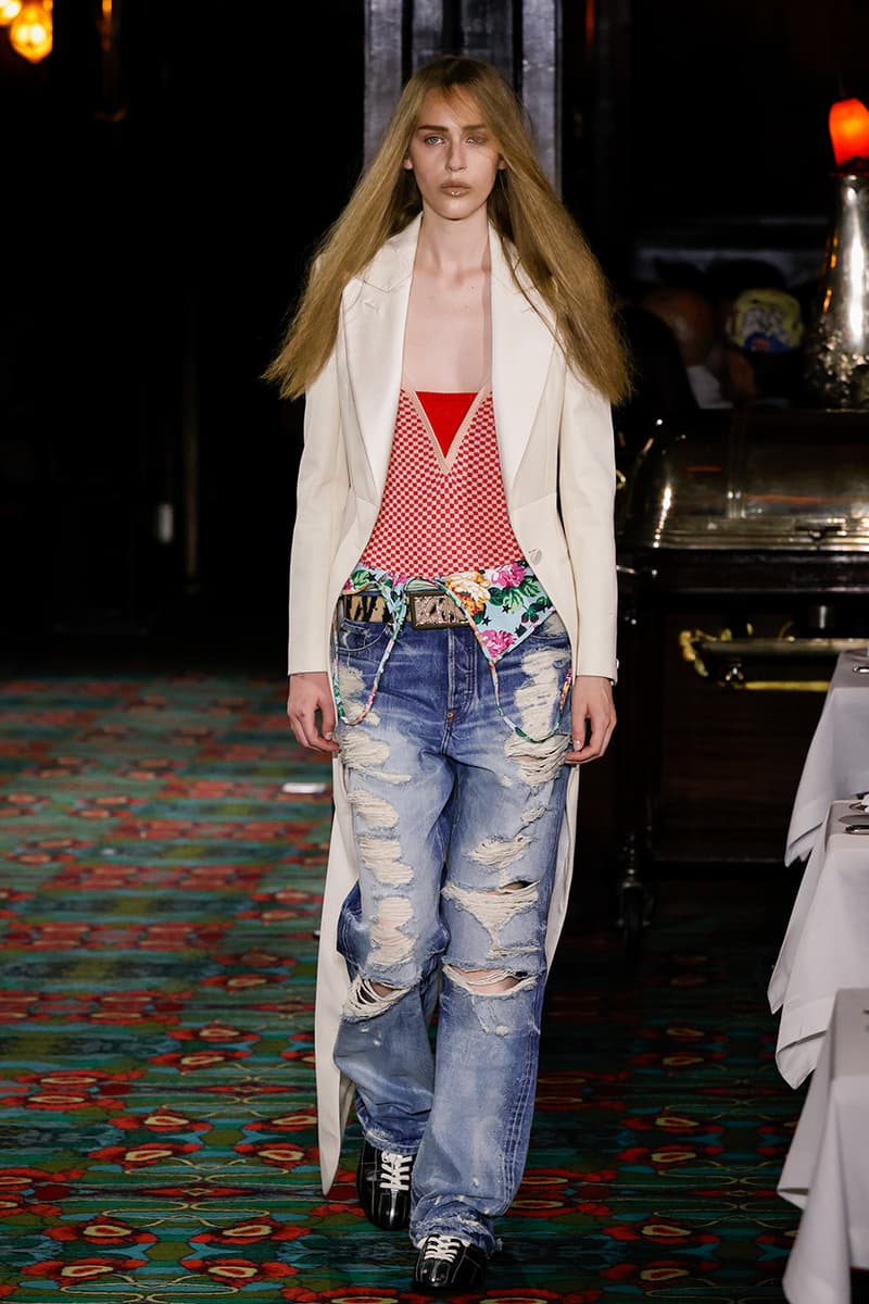 Nigo Kenzo Paris Fashion Week SS26 Collection futura collaboration spring summer 2026 hiroshi fujiwara maxims paris restaurant