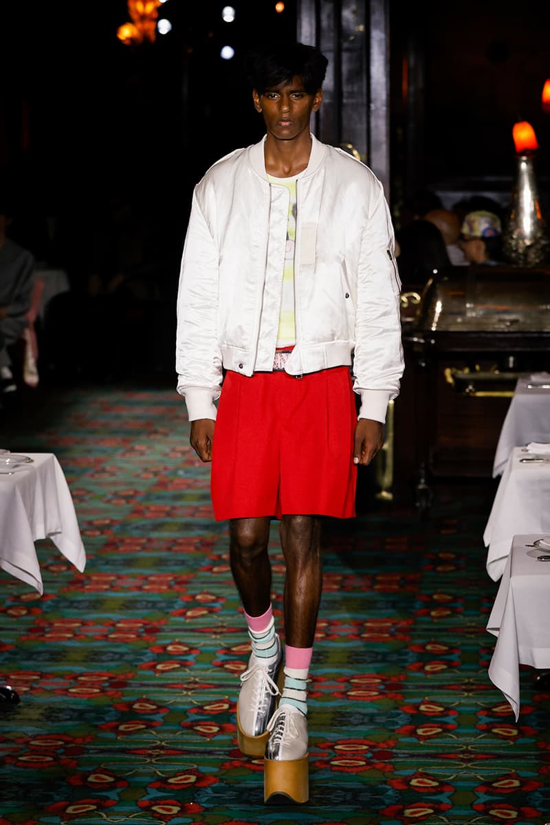 Nigo Kenzo Paris Fashion Week SS26 Collection futura collaboration spring summer 2026 hiroshi fujiwara maxims paris restaurant