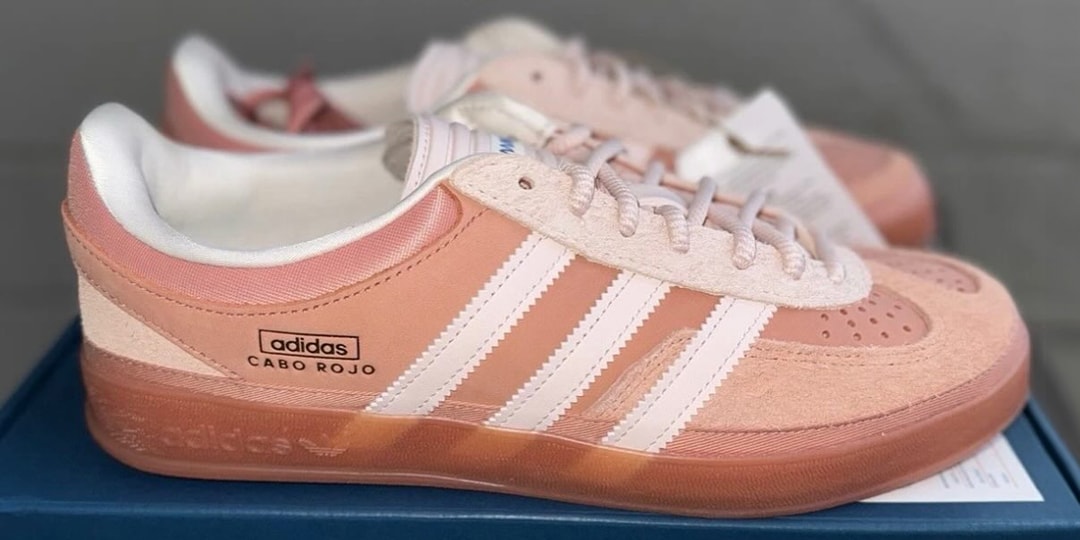 Bad Bunny Celebrates Cabo Rojo With This Pink adidas Gazelle Indoor