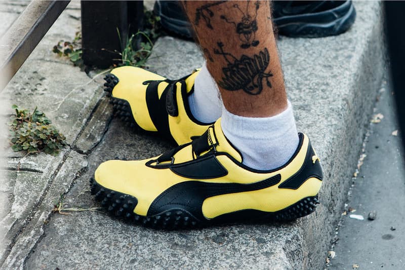 Best Footwear Trends at Paris Fashion Week SS26 asics new balance nike adidas buttery leather louis vuitton dior jonathan anderson new balance 2000 abzorb joe fresh goods bad bunny ew balance abzorb 2000, the doublet x asics gel kayano 20, bad bunny adidas ballerina, miu miu x new balance, nike shox x martine rose asics gel nunobiki, puma mostra, nike air max 1000