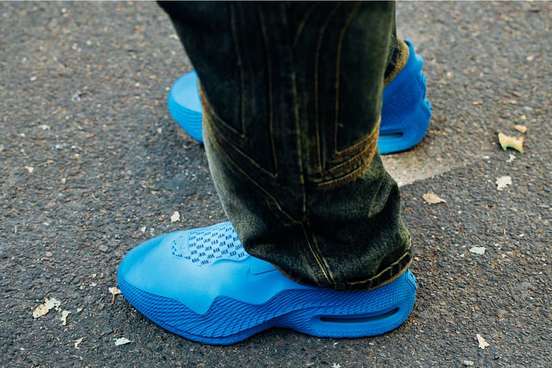 Best Footwear Trends at Paris Fashion Week SS26 asics new balance nike adidas buttery leather louis vuitton dior jonathan anderson new balance 2000 abzorb joe fresh goods bad bunny ew balance abzorb 2000, the doublet x asics gel kayano 20, bad bunny adidas ballerina, miu miu x new balance, nike shox x martine rose asics gel nunobiki, puma mostra, nike air max 1000