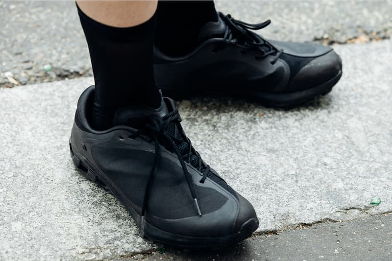 Best Footwear Trends at Paris Fashion Week SS26 asics new balance nike adidas buttery leather louis vuitton dior jonathan anderson new balance 2000 abzorb joe fresh goods bad bunny ew balance abzorb 2000, the doublet x asics gel kayano 20, bad bunny adidas ballerina, miu miu x new balance, nike shox x martine rose asics gel nunobiki, puma mostra, nike air max 1000