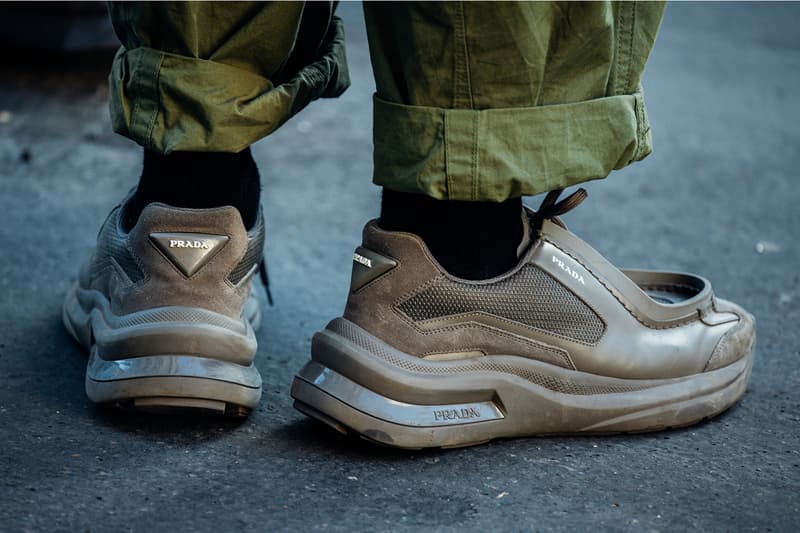 Best Footwear Trends at Paris Fashion Week SS26 asics new balance nike adidas buttery leather louis vuitton dior jonathan anderson new balance 2000 abzorb joe fresh goods bad bunny ew balance abzorb 2000, the doublet x asics gel kayano 20, bad bunny adidas ballerina, miu miu x new balance, nike shox x martine rose asics gel nunobiki, puma mostra, nike air max 1000