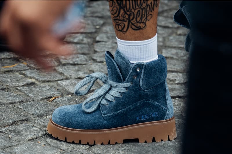 Best Footwear Trends at Paris Fashion Week SS26 asics new balance nike adidas buttery leather louis vuitton dior jonathan anderson new balance 2000 abzorb joe fresh goods bad bunny ew balance abzorb 2000, the doublet x asics gel kayano 20, bad bunny adidas ballerina, miu miu x new balance, nike shox x martine rose asics gel nunobiki, puma mostra, nike air max 1000