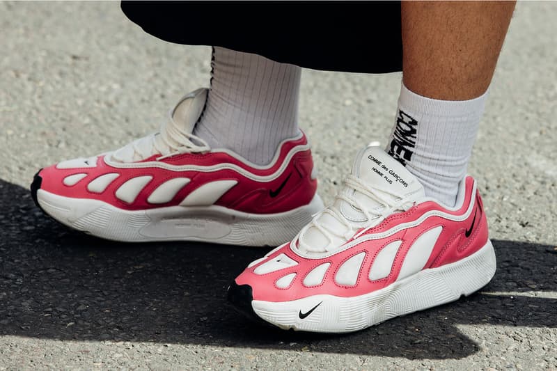 Best Footwear Trends at Paris Fashion Week SS26 asics new balance nike adidas buttery leather louis vuitton dior jonathan anderson new balance 2000 abzorb joe fresh goods bad bunny ew balance abzorb 2000, the doublet x asics gel kayano 20, bad bunny adidas ballerina, miu miu x new balance, nike shox x martine rose asics gel nunobiki, puma mostra, nike air max 1000