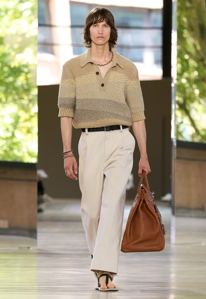 Hermès men SS26 collection Summer in the City Fashion Runway