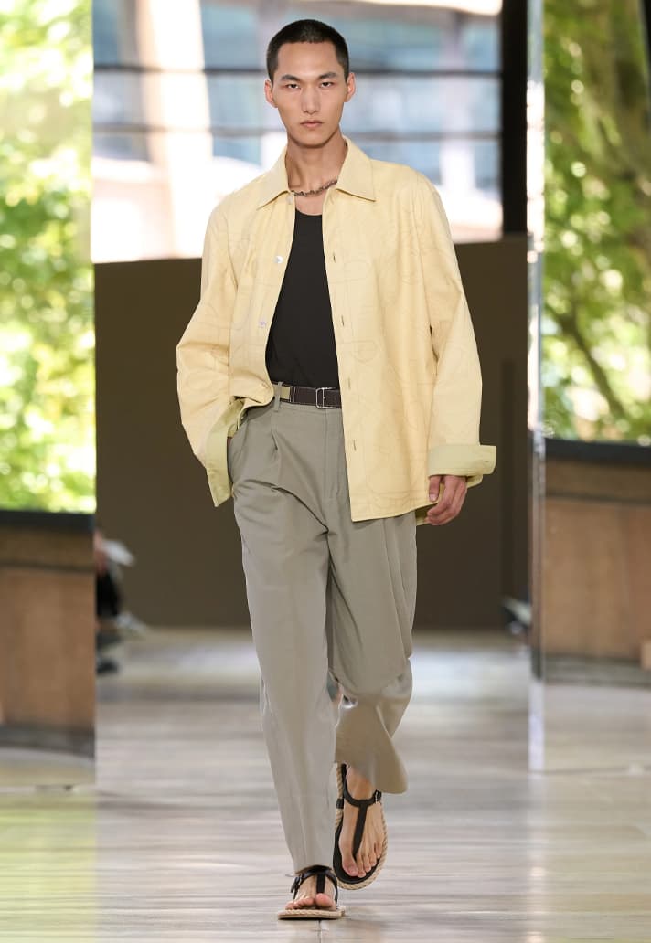 Hermès men SS26 collection Summer in the City Fashion Runway