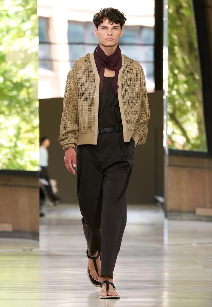 Hermès men SS26 collection Summer in the City Fashion Runway