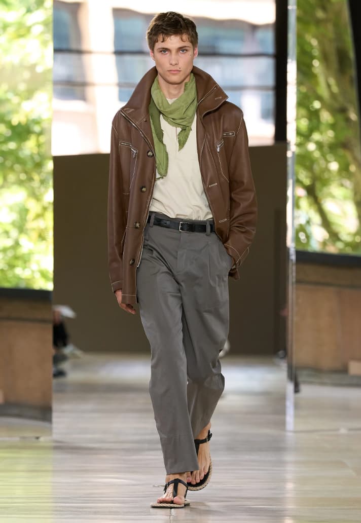Hermès men SS26 collection Summer in the City Fashion Runway