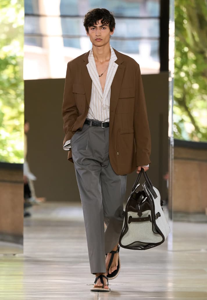 Hermès men SS26 collection Summer in the City Fashion Runway