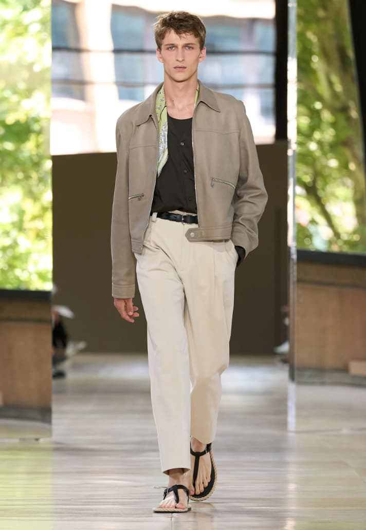 Hermès men SS26 collection Summer in the City Fashion Runway
