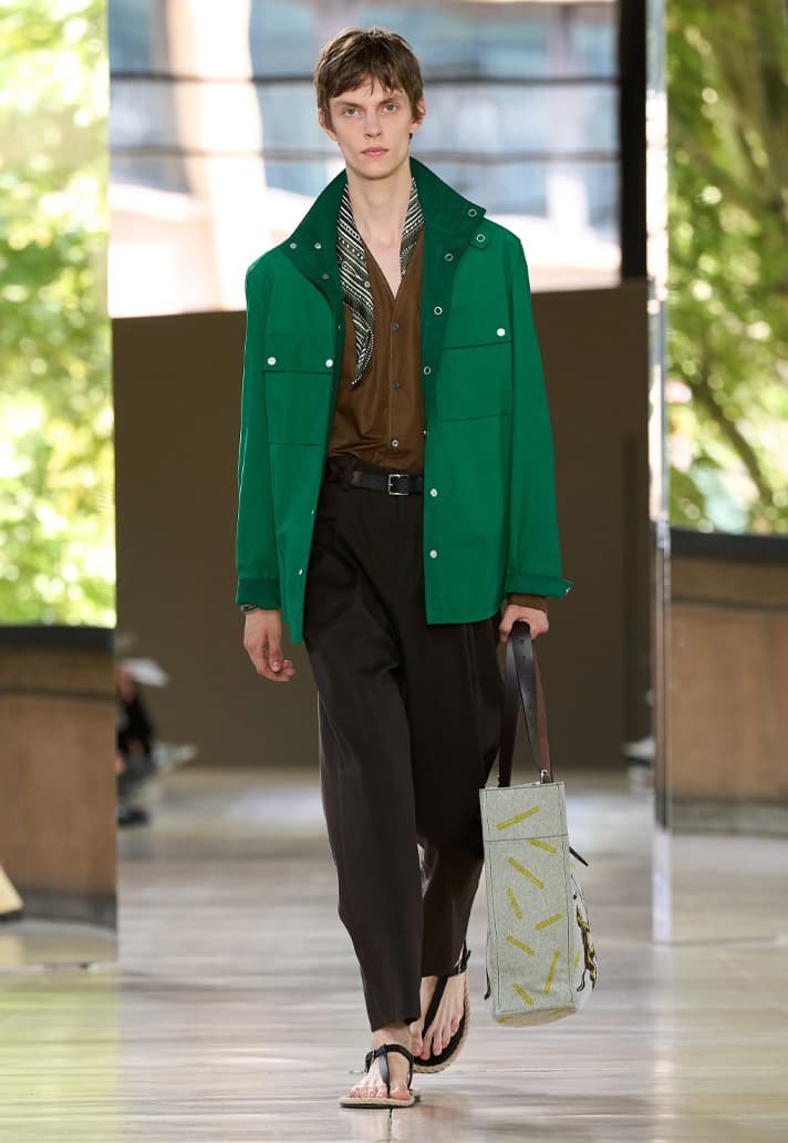 Hermès men SS26 collection Summer in the City Fashion Runway