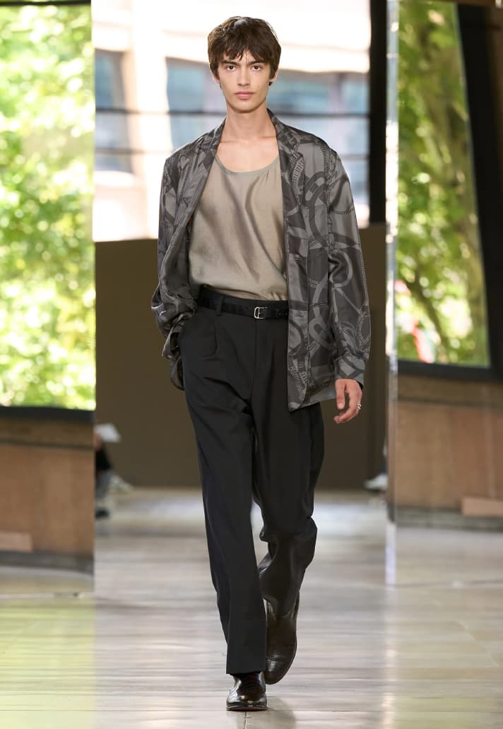 Hermès men SS26 collection Summer in the City Fashion Runway