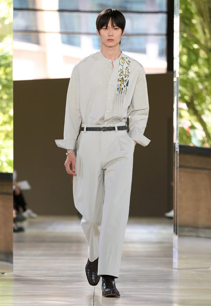 Hermès men SS26 collection Summer in the City Fashion Runway