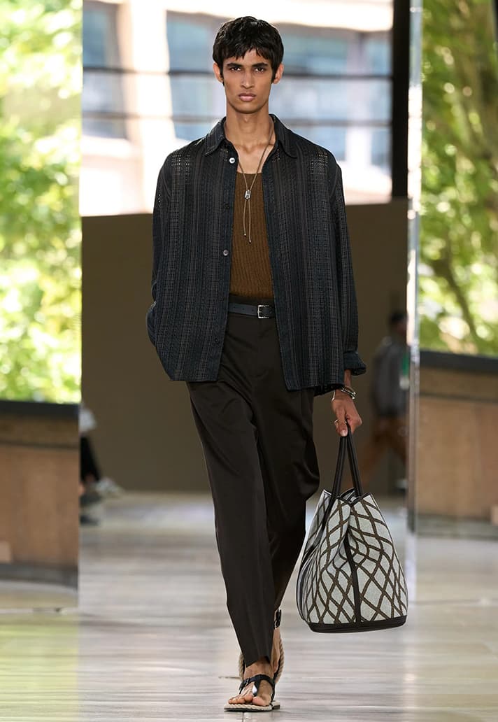Hermès men SS26 collection Summer in the City Fashion Runway