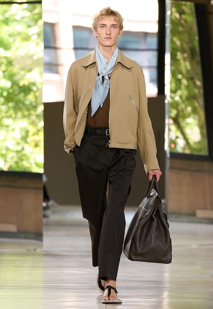 Hermès men SS26 collection Summer in the City Fashion Runway
