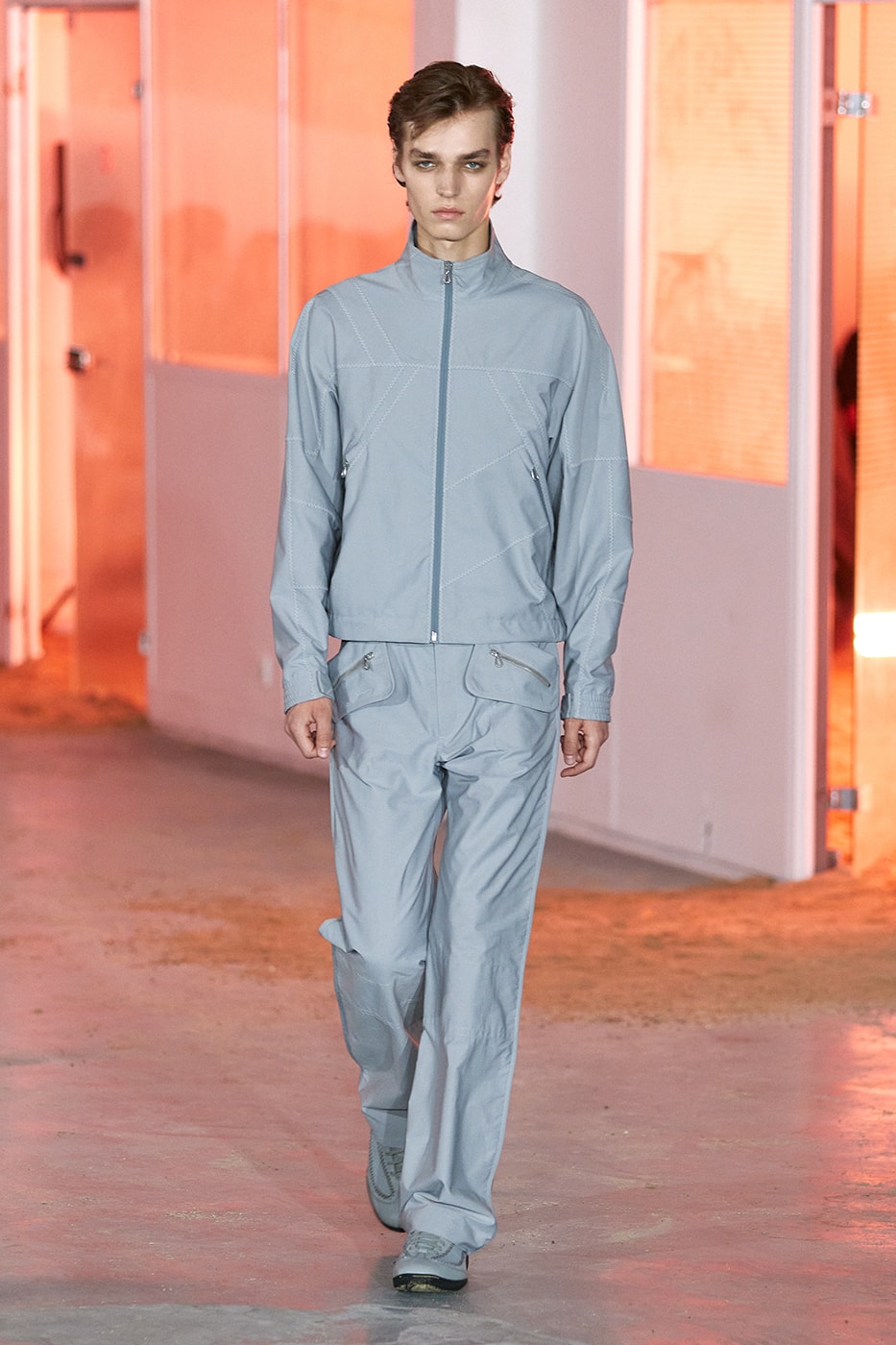 Kiko Kostadinov SS26 Transports Audiences to a Fictional Island Paris Fashion Week Collection Release info asics tabi shoes novalis