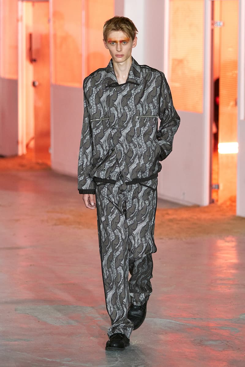 Kiko Kostadinov SS26 Transports Audiences to a Fictional Island Paris Fashion Week Collection Release info asics tabi shoes novalis
