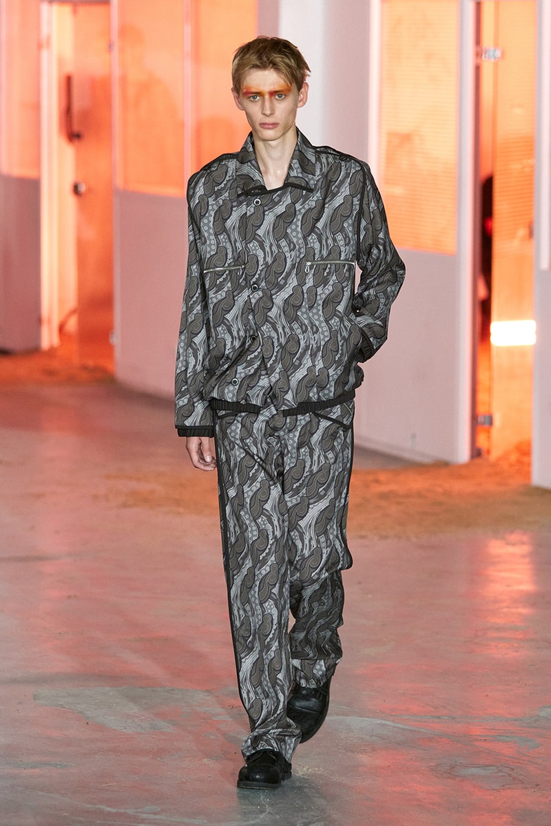 Kiko Kostadinov SS26 Transports Audiences to a Fictional Island Paris Fashion Week Collection Release info asics tabi shoes novalis