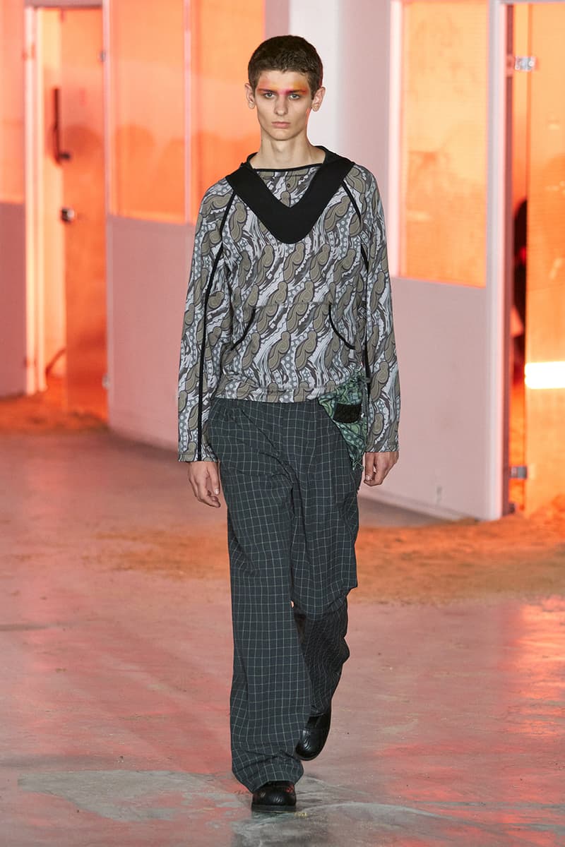 Kiko Kostadinov SS26 Transports Audiences to a Fictional Island Paris Fashion Week Collection Release info asics tabi shoes novalis