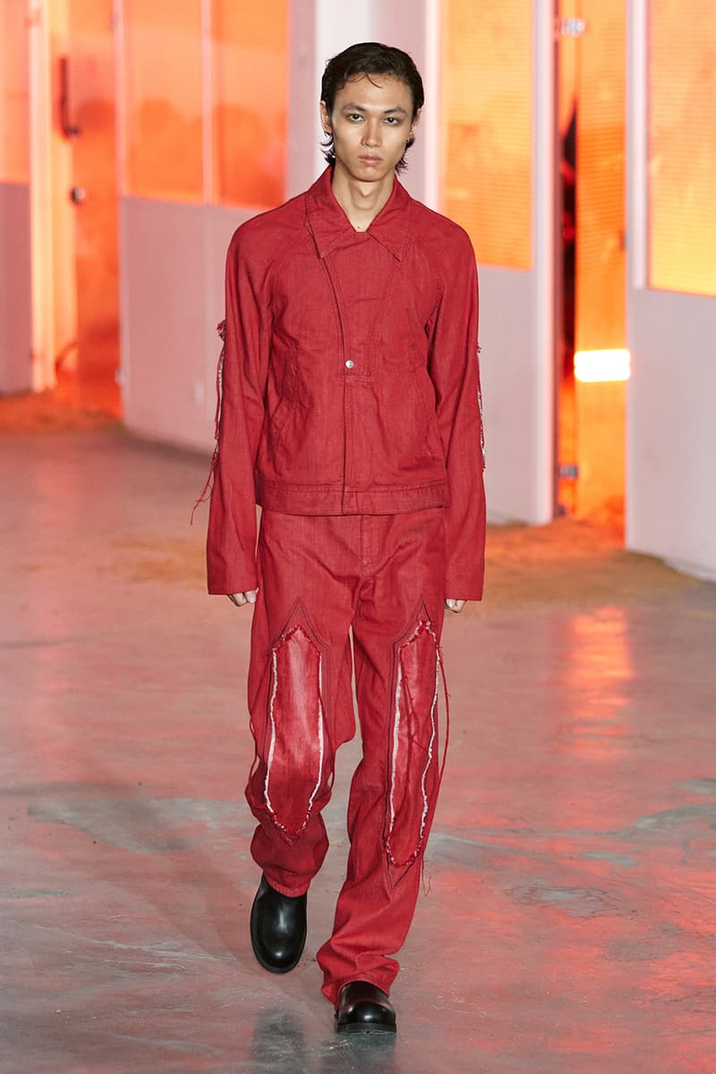 Kiko Kostadinov SS26 Transports Audiences to a Fictional Island Paris Fashion Week Collection Release info asics tabi shoes novalis
