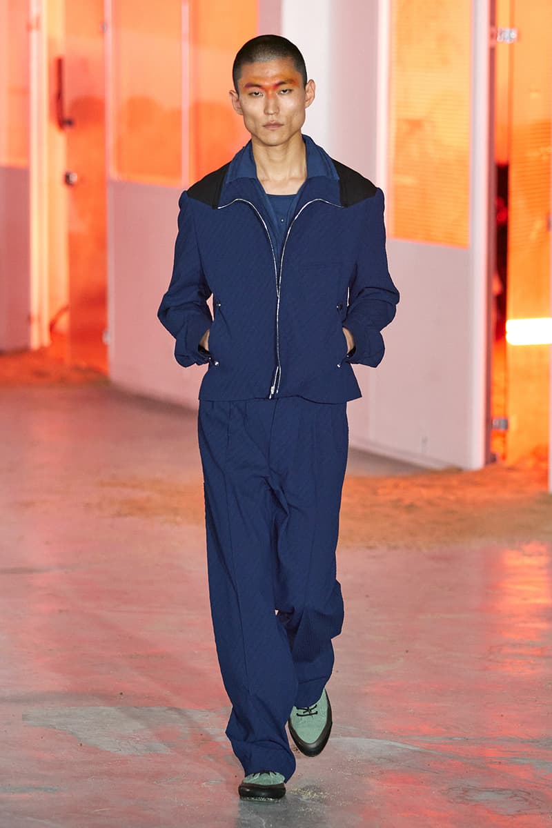 Kiko Kostadinov SS26 Transports Audiences to a Fictional Island Paris Fashion Week Collection Release info asics tabi shoes novalis