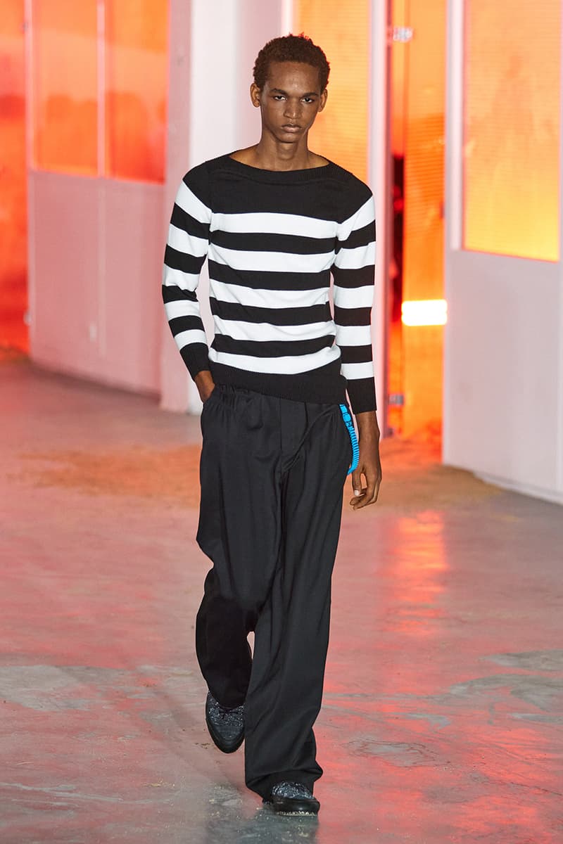 Kiko Kostadinov SS26 Transports Audiences to a Fictional Island Paris Fashion Week Collection Release info asics tabi shoes novalis