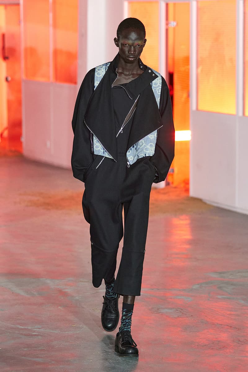 Kiko Kostadinov SS26 Transports Audiences to a Fictional Island Paris Fashion Week Collection Release info asics tabi shoes novalis