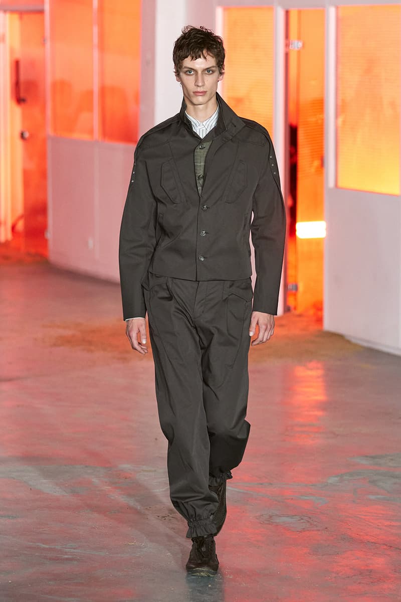 Kiko Kostadinov SS26 Transports Audiences to a Fictional Island Paris Fashion Week Collection Release info asics tabi shoes novalis