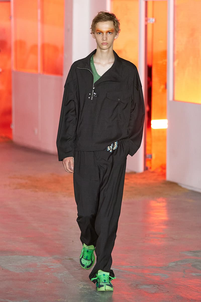 Kiko Kostadinov SS26 Transports Audiences to a Fictional Island Paris Fashion Week Collection Release info asics tabi shoes novalis