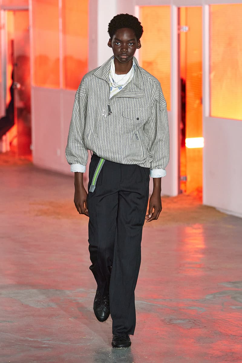 Kiko Kostadinov SS26 Transports Audiences to a Fictional Island Paris Fashion Week Collection Release info asics tabi shoes novalis