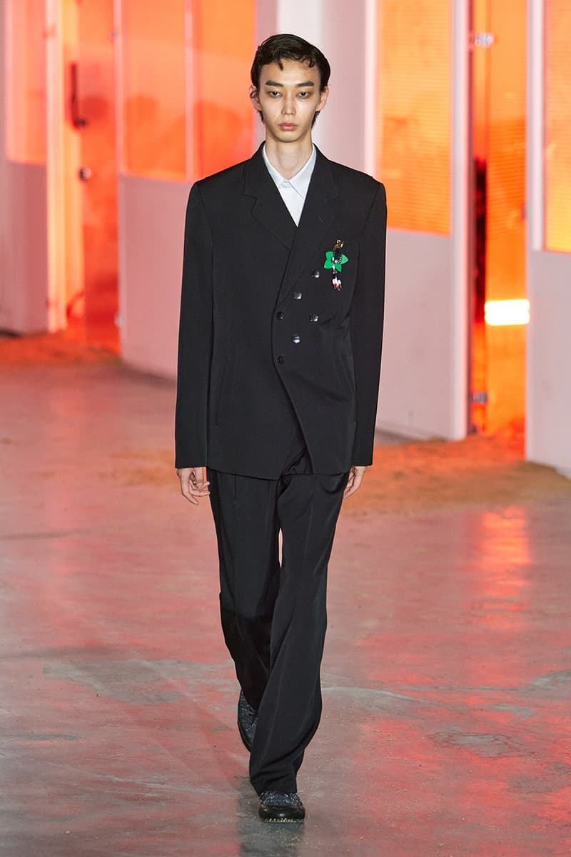 Kiko Kostadinov SS26 Transports Audiences to a Fictional Island Paris Fashion Week Collection Release info asics tabi shoes novalis