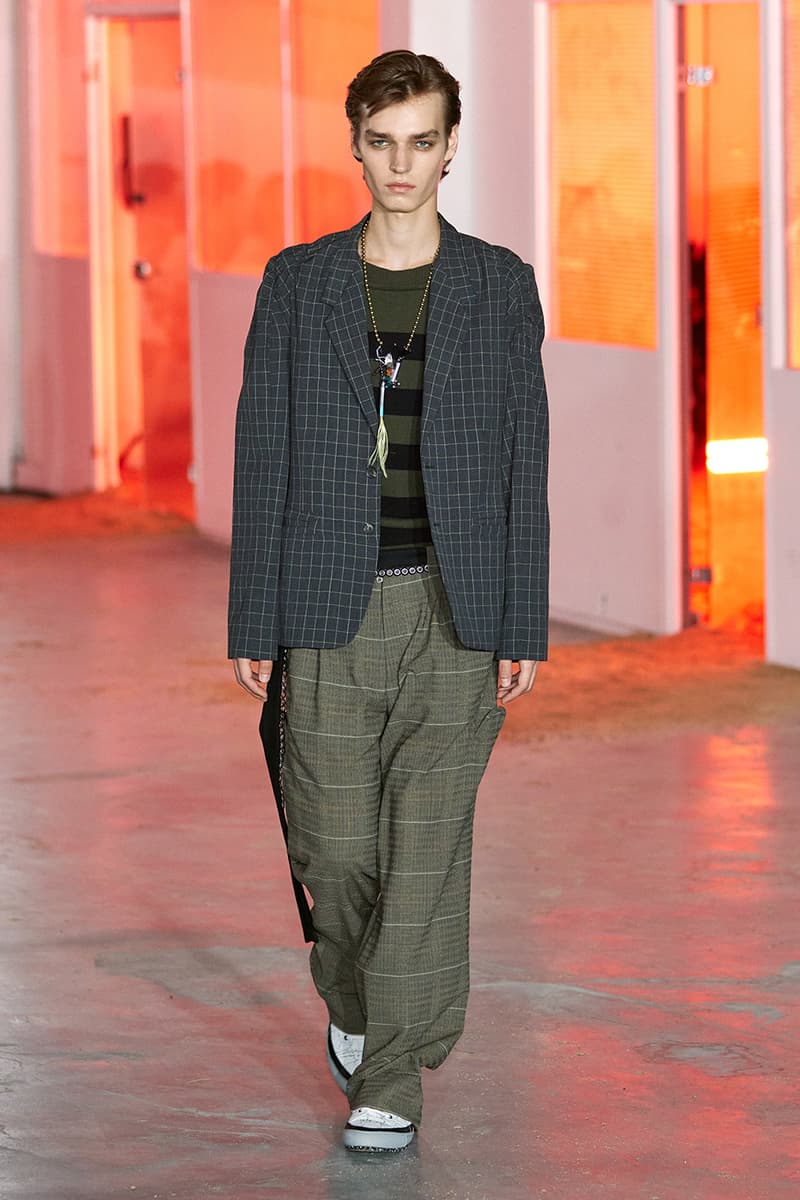 Kiko Kostadinov SS26 Transports Audiences to a Fictional Island Paris Fashion Week Collection Release info asics tabi shoes novalis