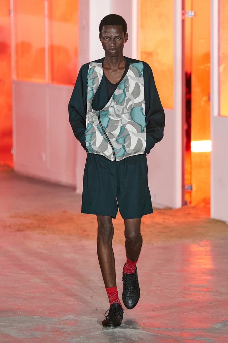 Kiko Kostadinov SS26 Transports Audiences to a Fictional Island Paris Fashion Week Collection Release info asics tabi shoes novalis