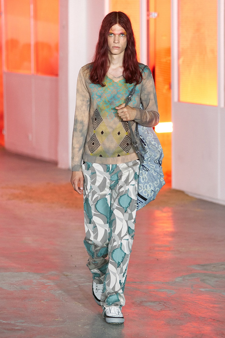 Kiko Kostadinov SS26 Transports Audiences to a Fictional Island Paris Fashion Week Collection Release info asics tabi shoes novalis