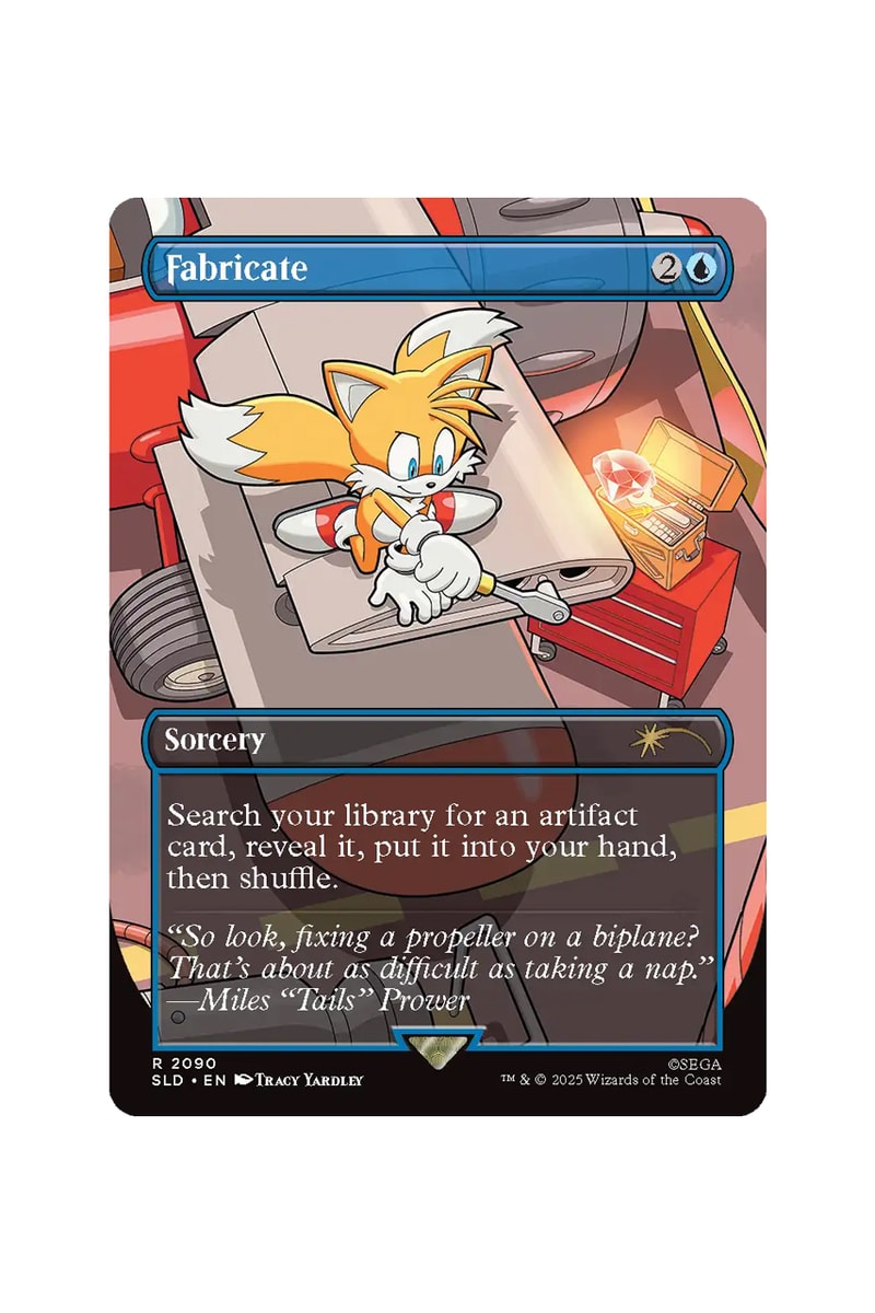 mtg sonic secret lair card list Magic the Gathering x the Hedgehog: Turbo Gear Super State Knuckles the Echidna Amy Rose Dr New Sonic The Hedgehog Secret