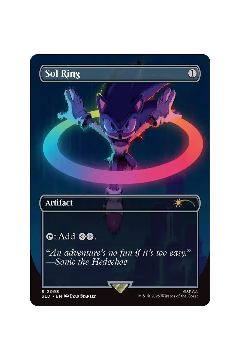 mtg secret lair sonic cards Magic: The Gathering Unveils The Hedgehog Drop Sonic the Hedgehog dashes into WPN stores August 21 when the non Magic: The Gathering Secret Lair