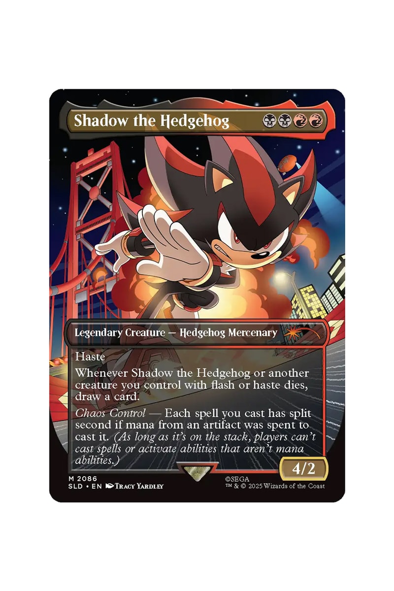 mtg sonic secret lair cards Secret Lair: The Sonic Superdrop