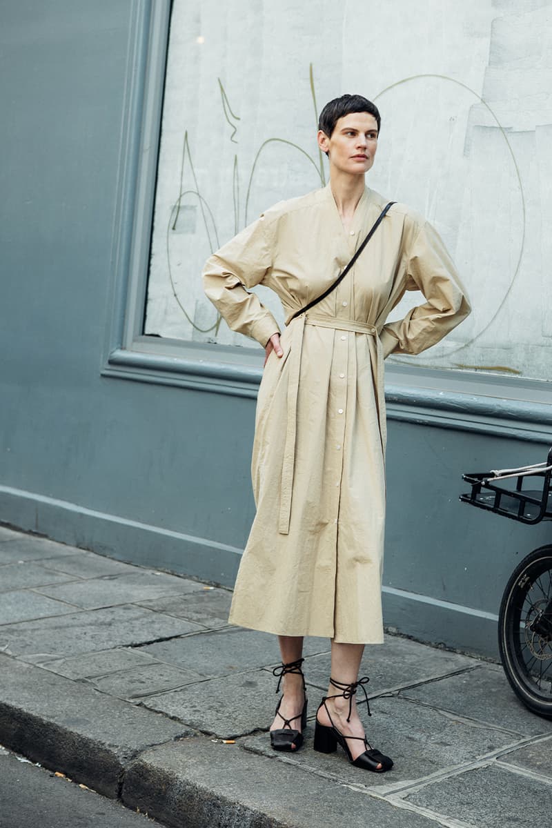 Paris Fashion Week SS26 Street Style louis vuitton suits leather ensembles balenciaga palace skateboards soccer jerseys rick owens cult relaxed suiting denim on denim streetwear