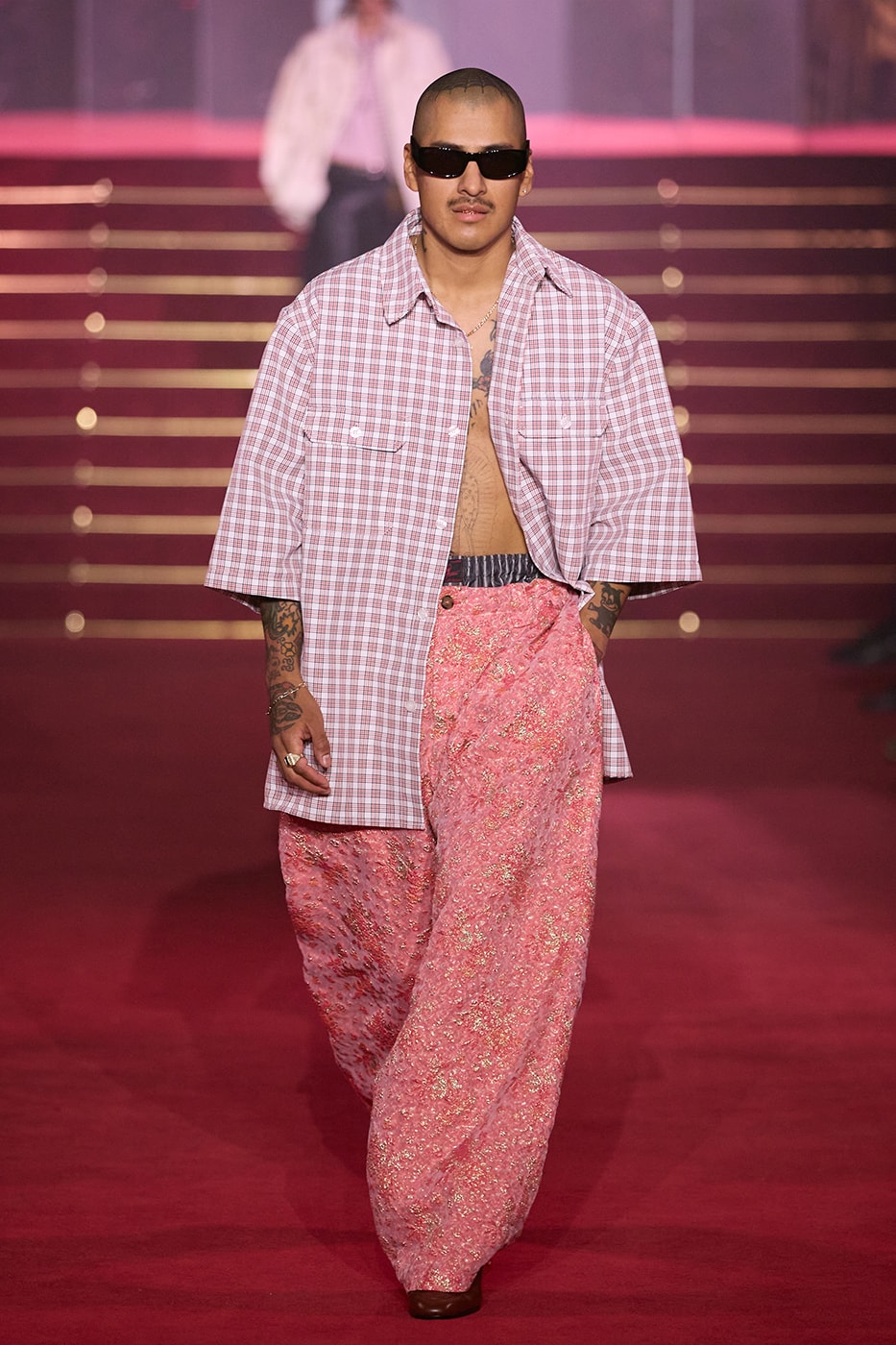 Willy Chavarria SS26 Paris Fashion Week Collection American Civil Liberties Union (ACLU) The dehumanization of how immigrants are being treated in the United States