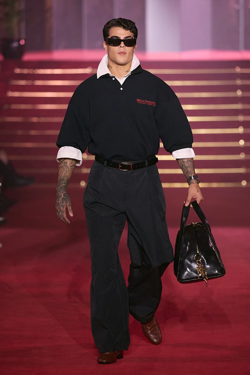 Willy Chavarria SS26 Paris Fashion Week Collection American Civil Liberties Union (ACLU) The dehumanization of how immigrants are being treated in the United States