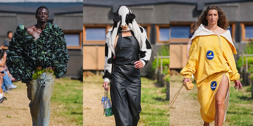 Doublet SS26 превращает продукцию в игривую кутюр на Paris Week Fashion Week
