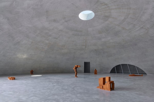 Antony Gormley Tadao Ando Ground Installation Museum SAN