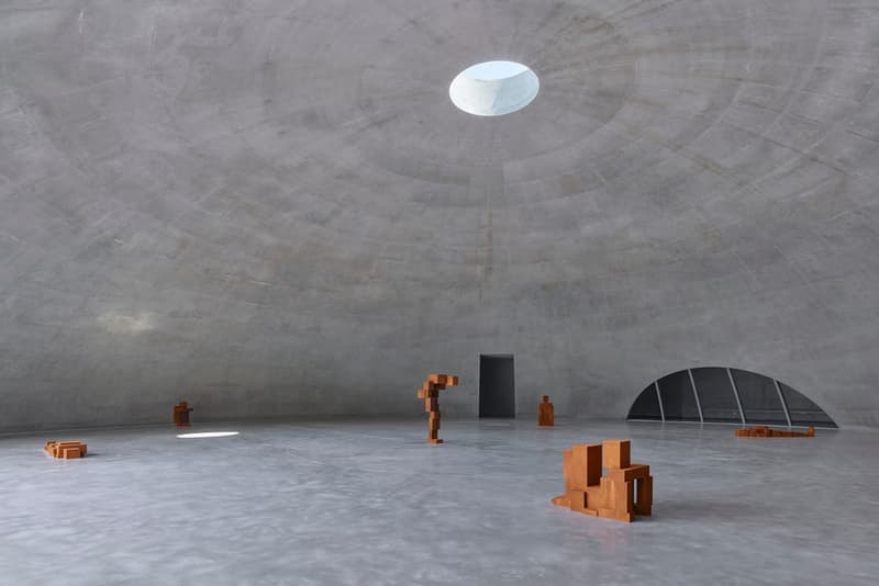 Antony Gormley Tadao Ando Ground Installation Museum SAN