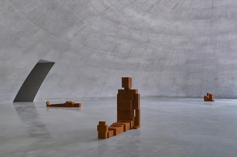 Antony Gormley Tadao Ando Ground Installation Museum SAN