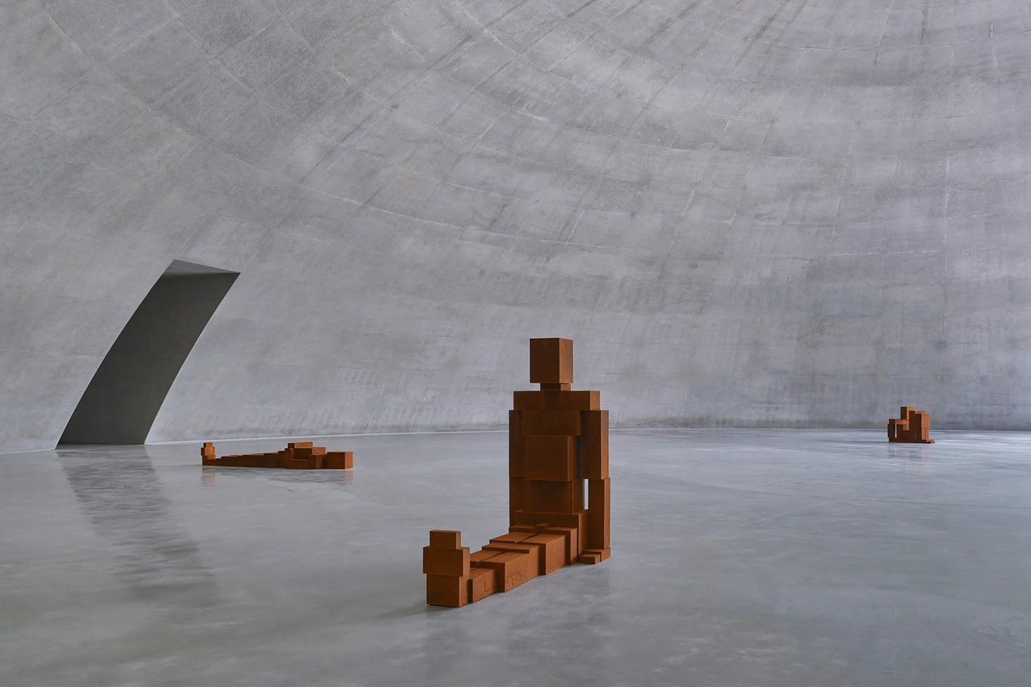 Antony Gormley Tadao Ando Ground Installation Museum SAN