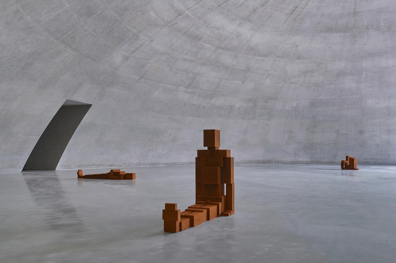 Antony Gormley Tadao Ando Ground Installation Museum SAN